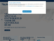 Tablet Screenshot of neutral.nl